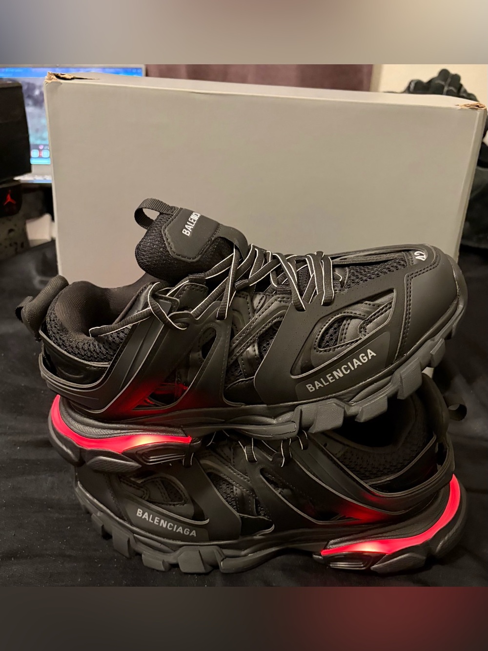 Balenciaga track led in black - Picture 3 of 3